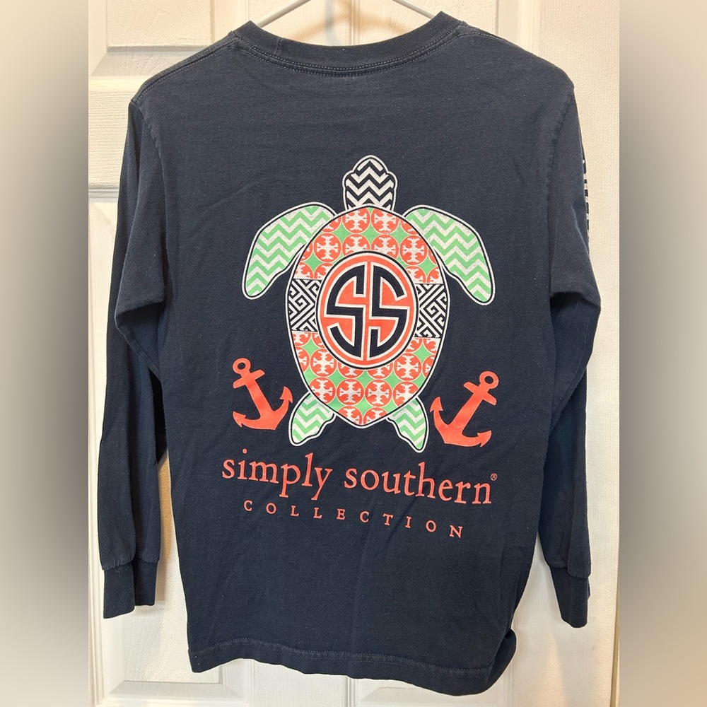 Simply Southern turtle longsleeve shirt